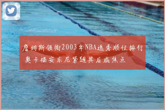 詹姆斯领衔2003年NBA选秀顺位排行 奥卡福安东尼紧随其后成焦点